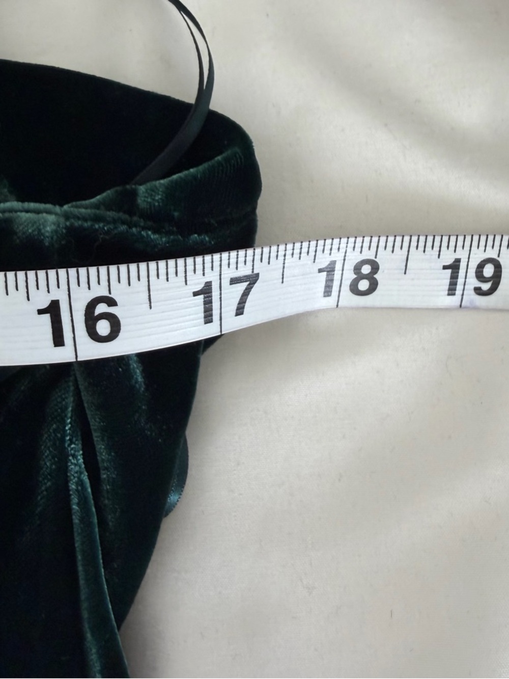 Banana Republic Emerald Green “Rita”Velvet Maxi Slip Dress - Picture 6 of 6